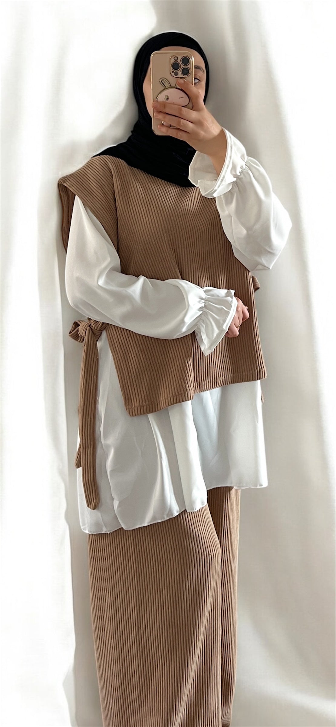 Ensemble en velours